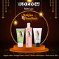 Blozzom Rakshabandhan Gift Box with Face Wash, Shampoo & Anti Acne Gel For Her With Custom Image