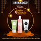 Blozzom Rakshabandhan Gift Box with Face Wash, Shampoo & Anti Acne Gel For Her With Custom Image